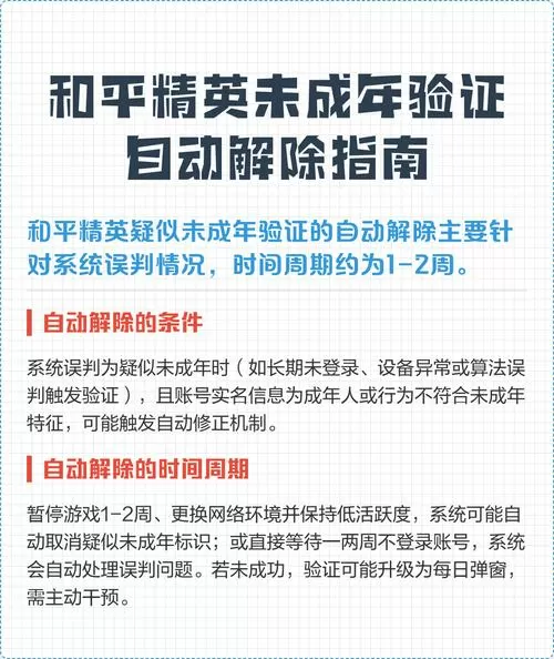 和平精英认证怎么解除