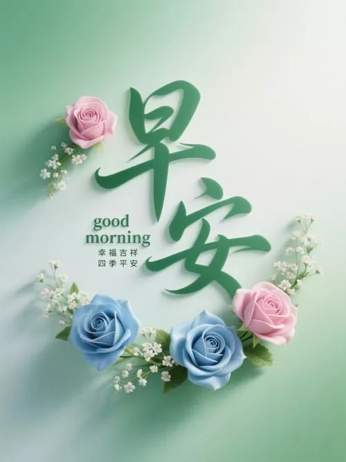 每天早安图片