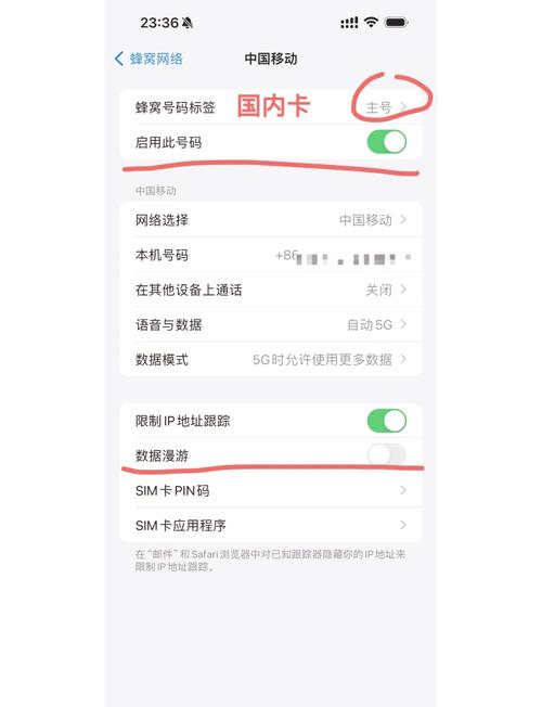 苹果手机怎么打开国际漫游设置
