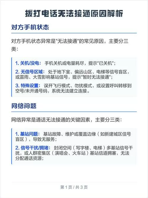 手机通话不顺畅什么原因