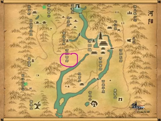 诛仙青云boss坐标图