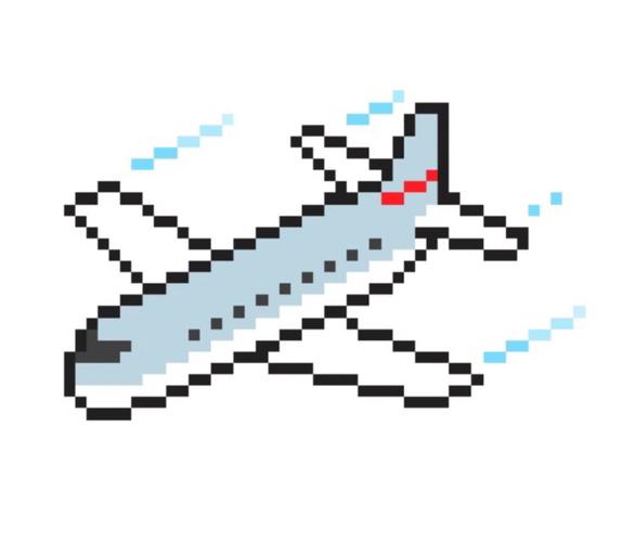飞机像素游戏2D