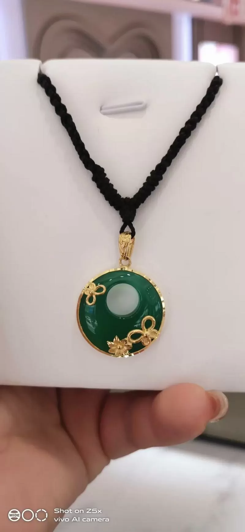 玉吊坠链子编织