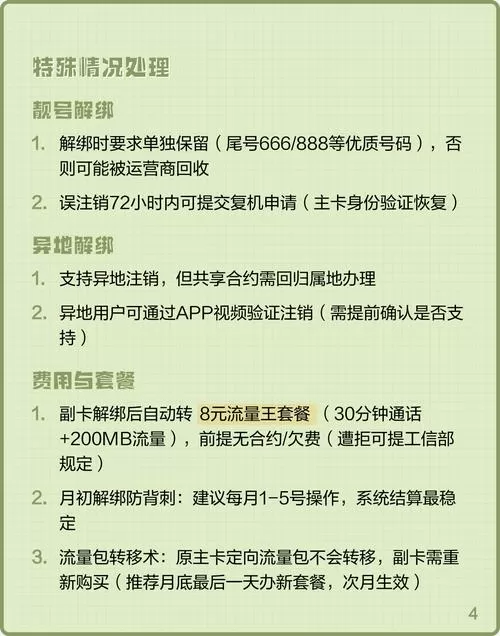 中国联通怎么解绑副卡图标