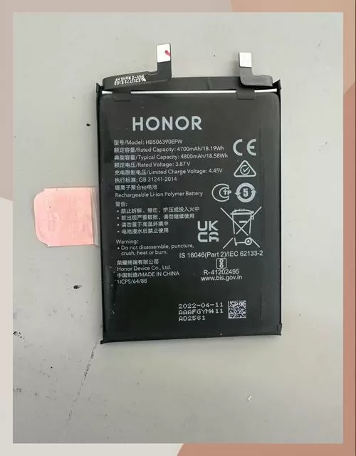 荣耀手机官方换电池