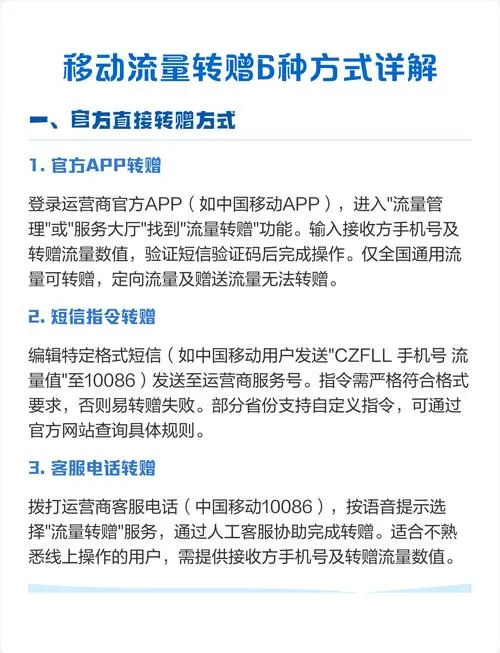 怎么把流量转赠给别人