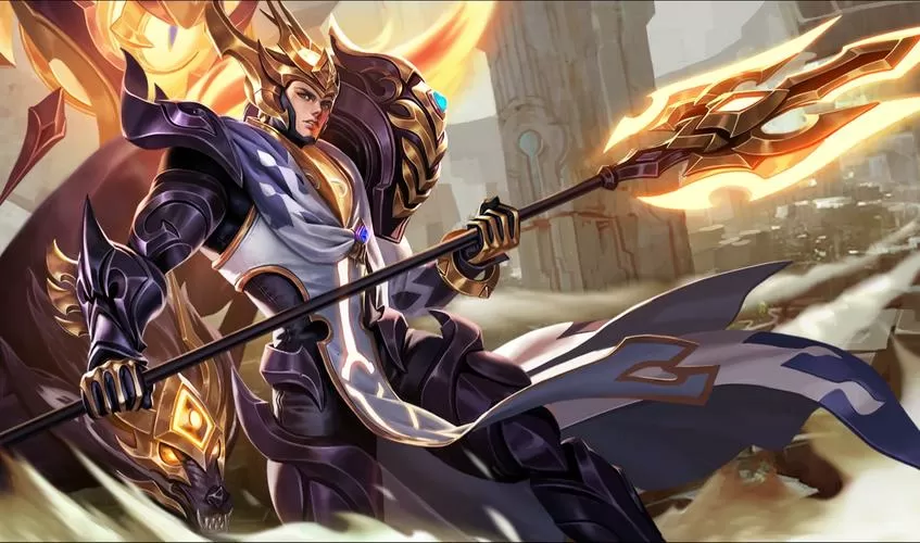 王者杨戬新皮肤二郎神