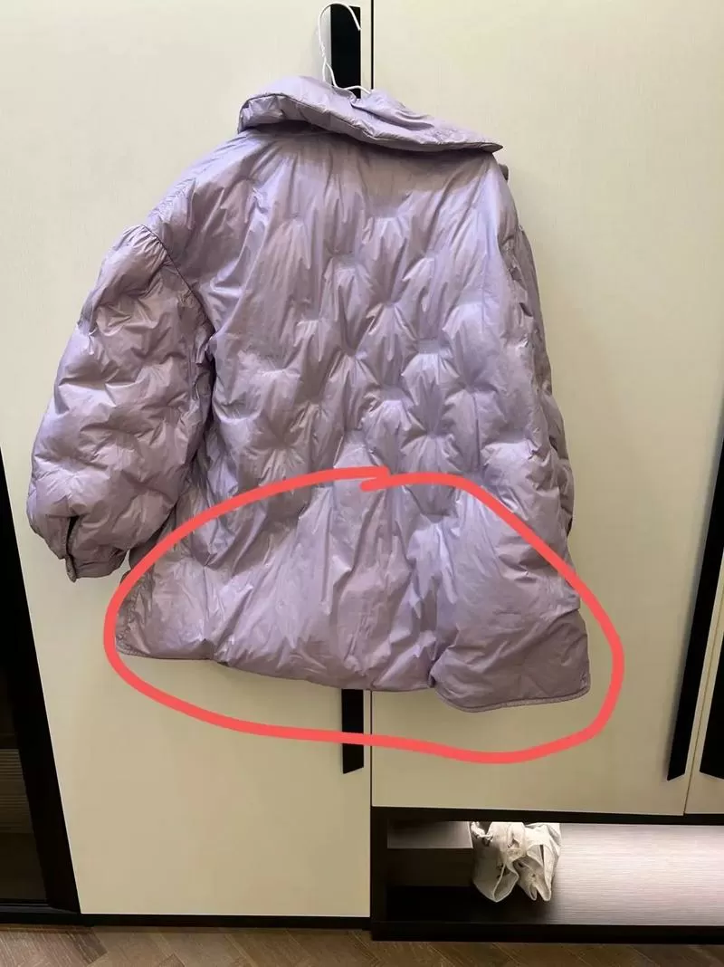 羽绒服上的字母胶掉了怎么补救