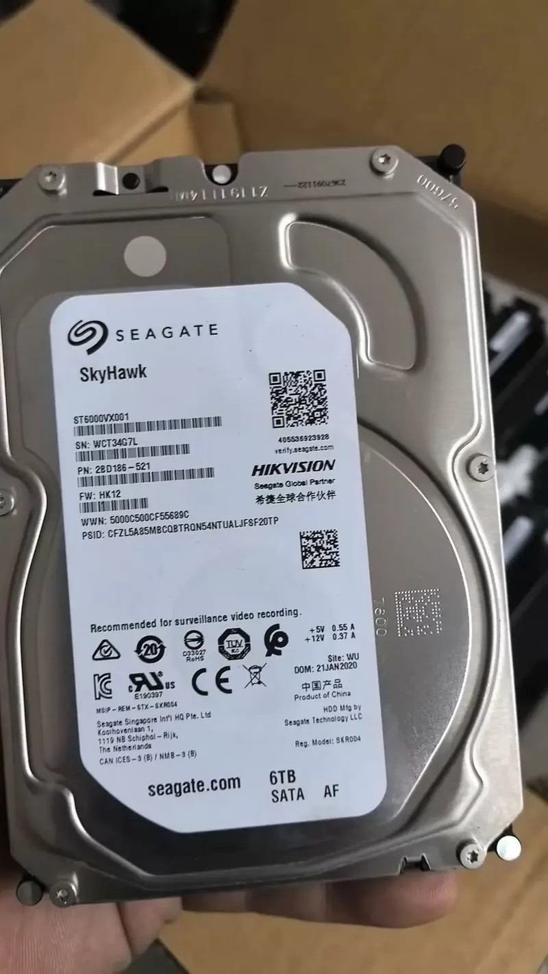 监控硬盘可以随意换吗