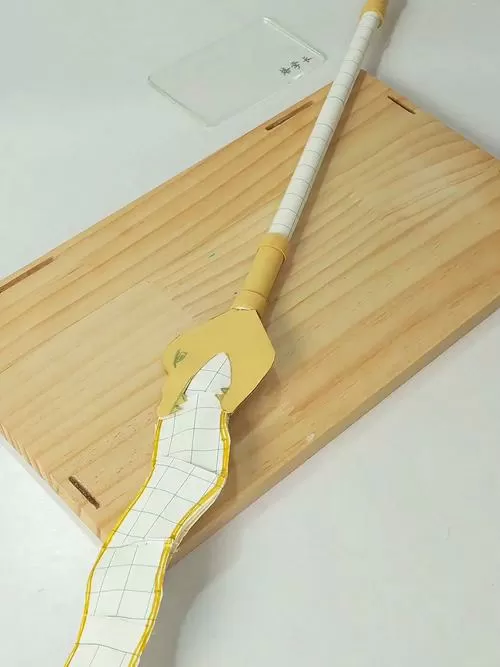 用纸折一把丈八蛇矛