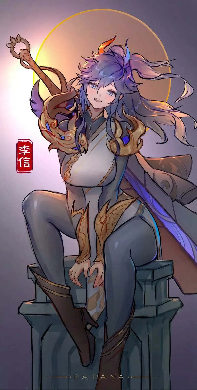 李信一念神魔娘化缩略图
