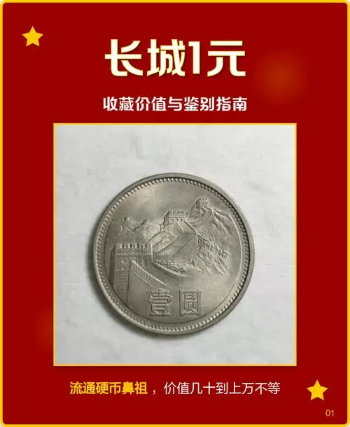 长城一元硬币值多少钱