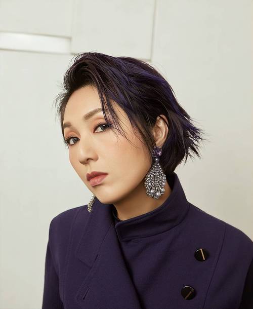 杨千嬅发型图片
