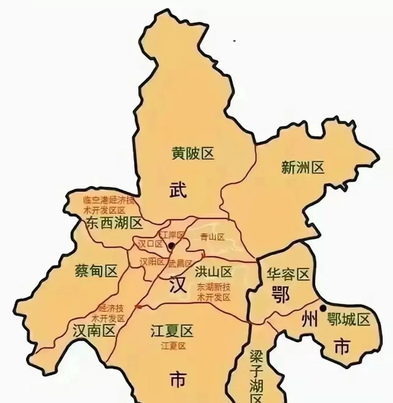 武汉地图全图高清版大图可放大截图