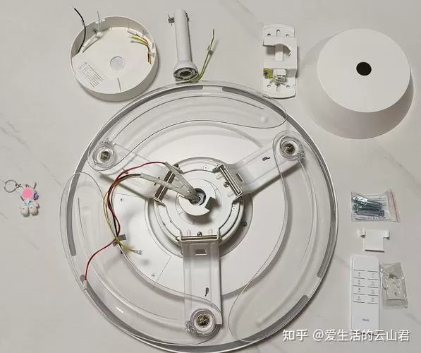 吊扇一体灯拆卸视频