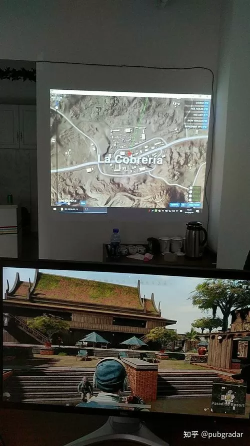 pubg分屏雷达