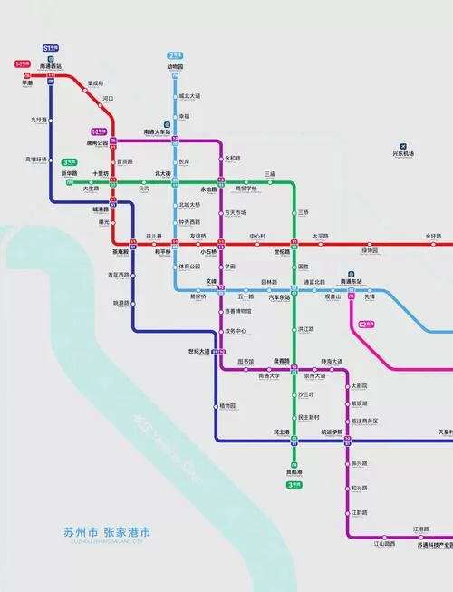 南通地铁最新规划图