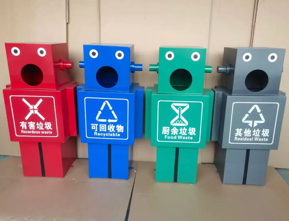 垃圾桶手工作品