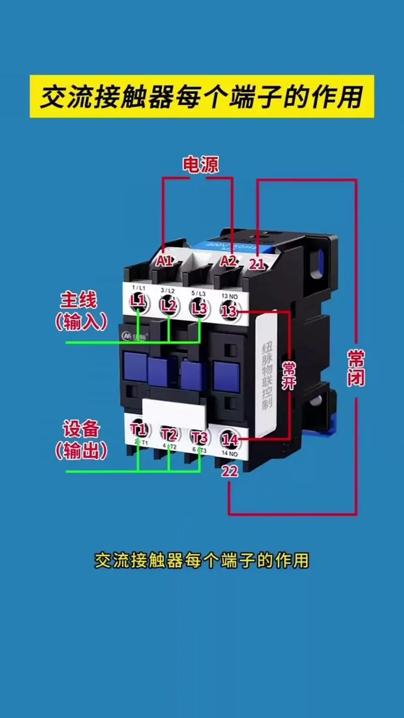 交流接触器的作用