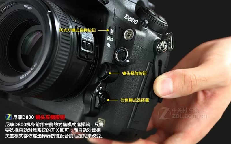 尼康d800各个按键介绍