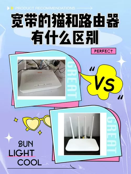 装宽带猫和路由器的区别