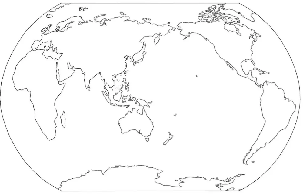我的世界空白地图