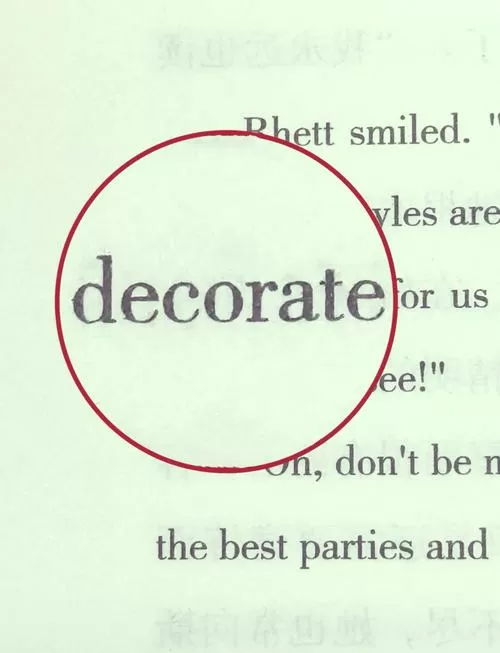 装修英文decorate
