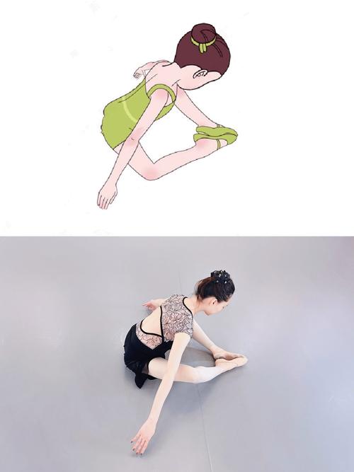八岁舞蹈生脚绑起来压腿艰辛