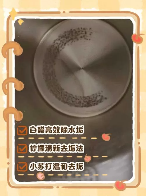 电水壶里的水垢怎样去除