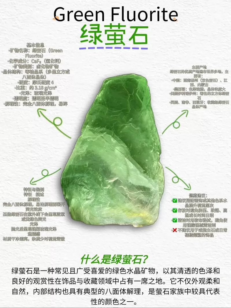 萤石的功效与作用 佩戴萤石的好处