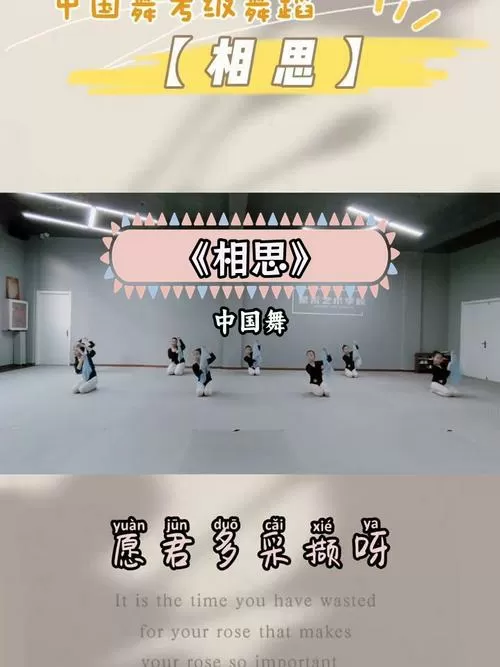 九级舞蹈视频《相思》