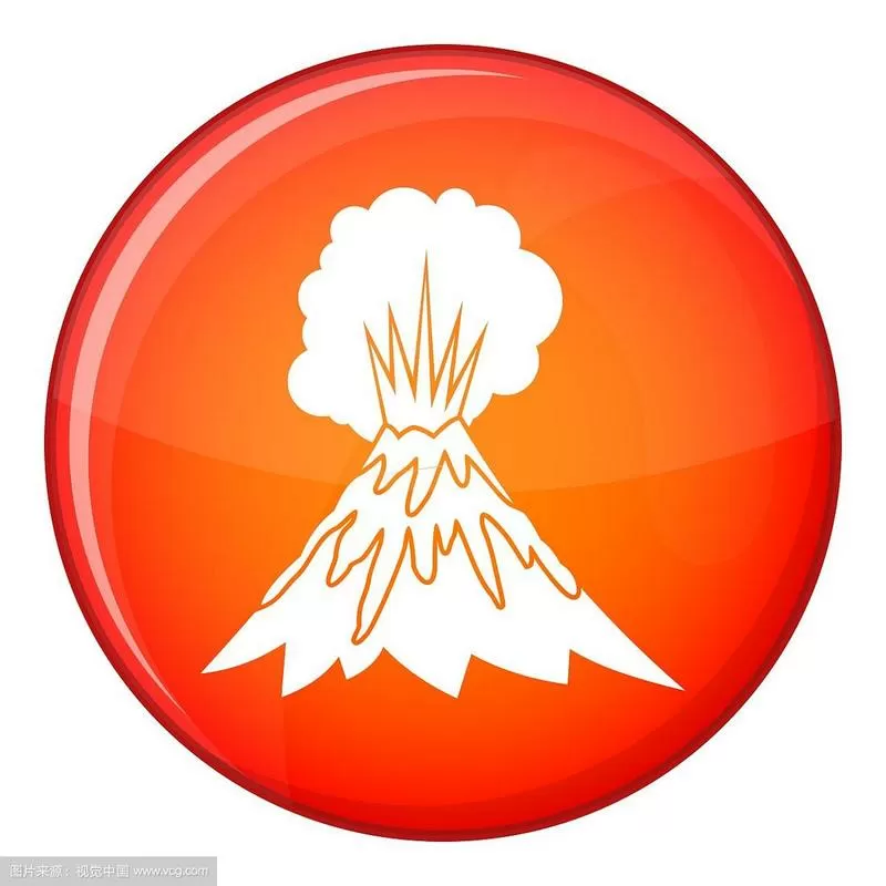 火山爆发的视频