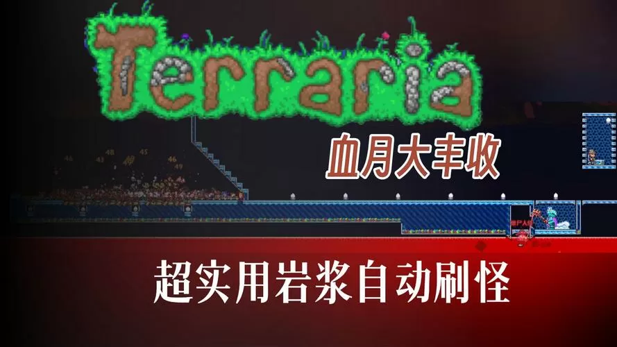 泰拉瑞亚怎么自动刷怪