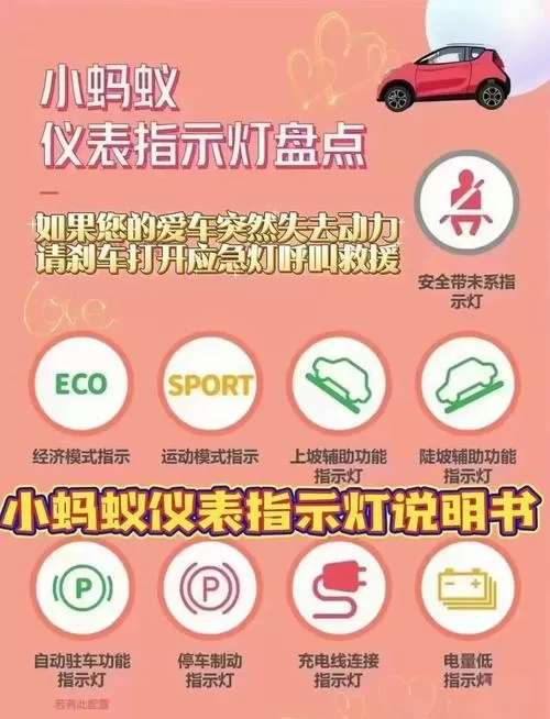 小蚂蚁仪表盘怎么调节
