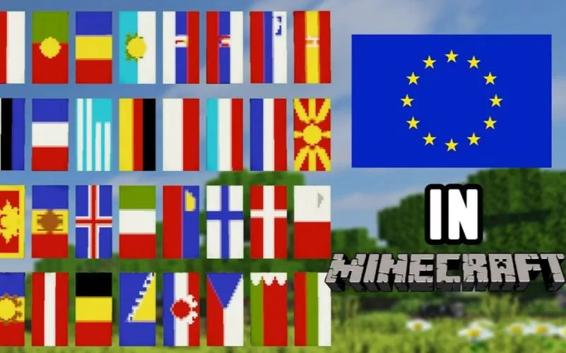 我的世界国家旗帜