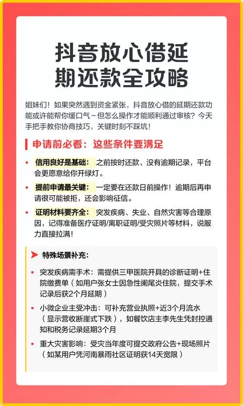 抖音放心借逾期了怎么办