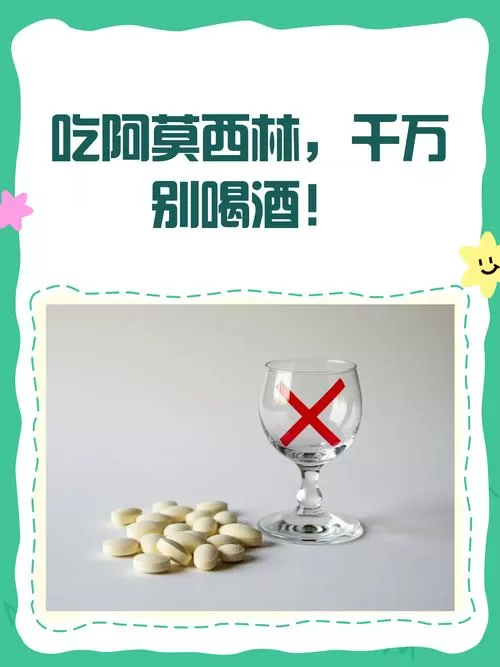 吃了阿莫西林能否喝酒