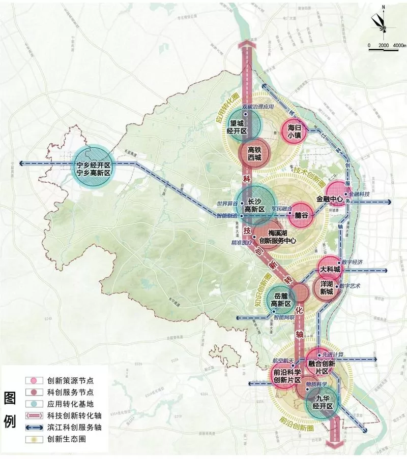湘江新区规划图2035