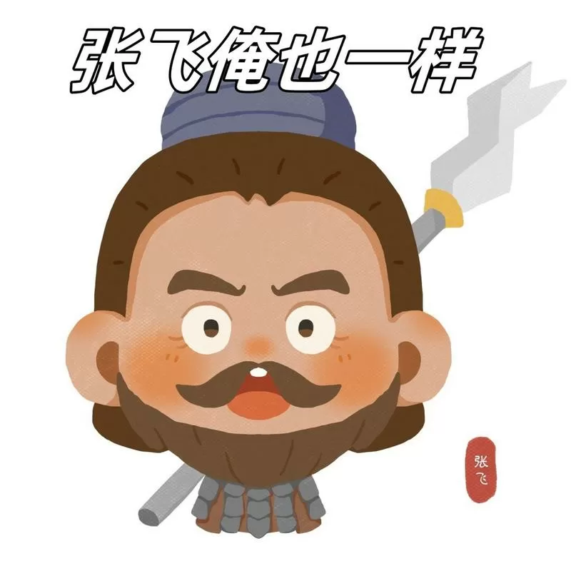 张飞搞怪头像