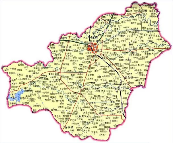 叶县地图全图