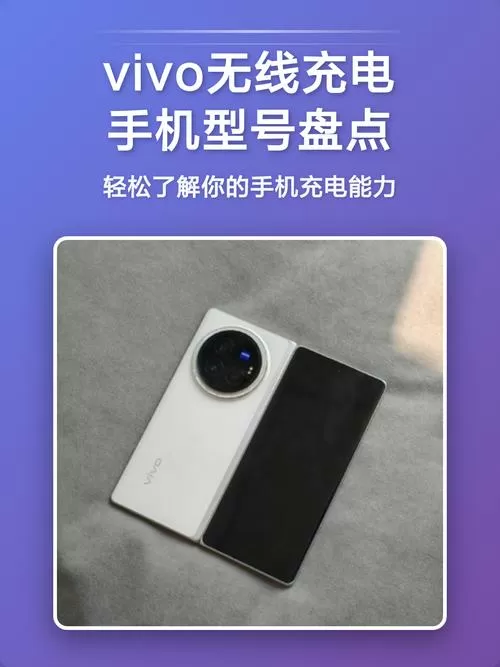 vivo哪个型号支持无线充电