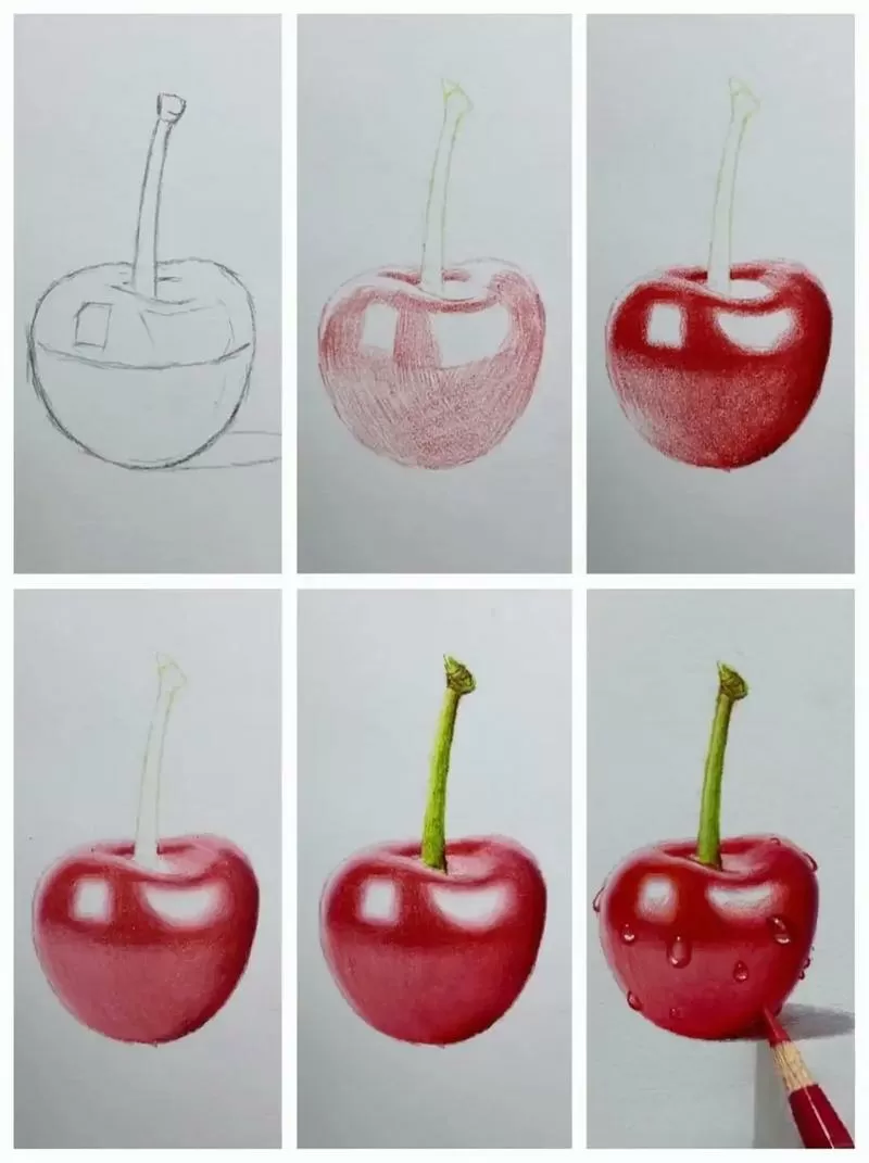 彩色铅笔画教程视频