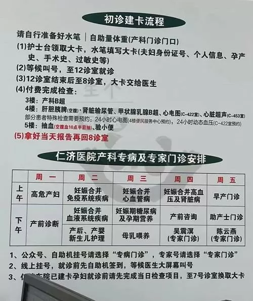 上海仁济医院住院价目表