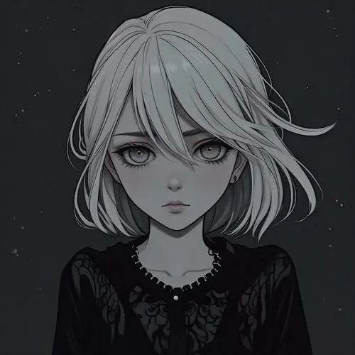 女生换黑色头像是绝望了吗