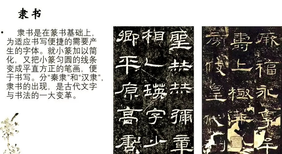 隶书起源于什么时期