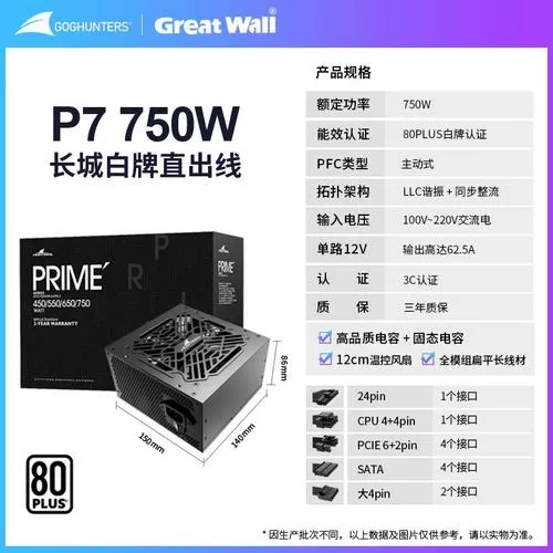 电脑750w电源一天耗电多少