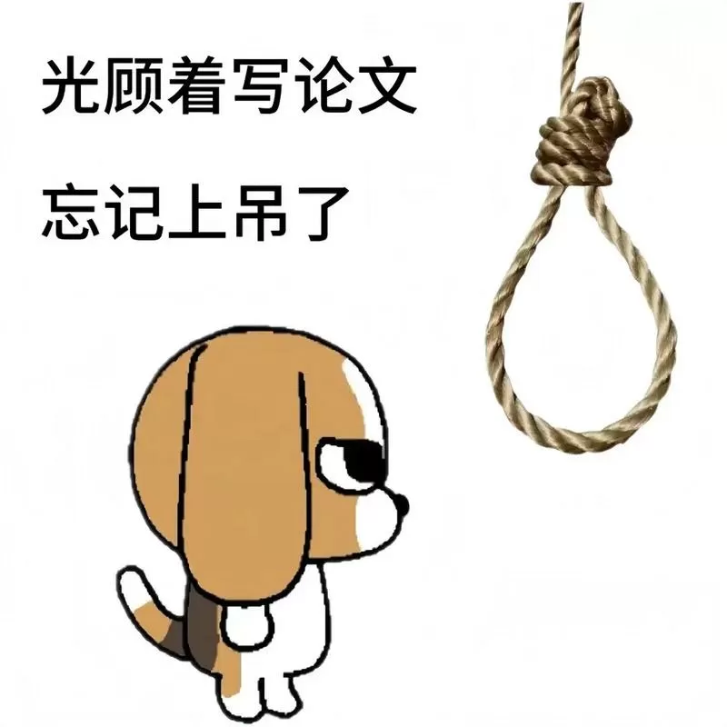 写论文的搞笑图片