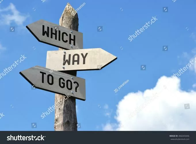 be in the way of