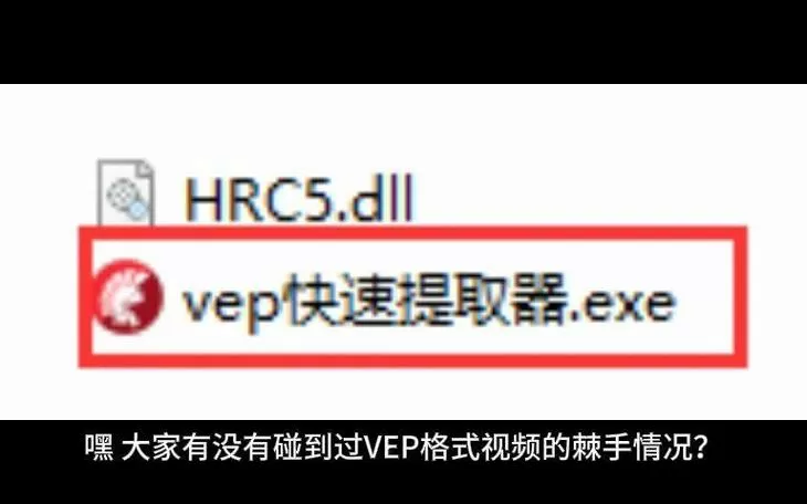 大黄蜂加密vep格式视频怎么破解