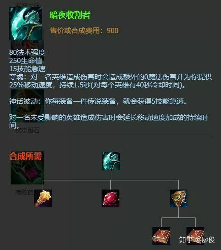 lol收割者是哪个装备